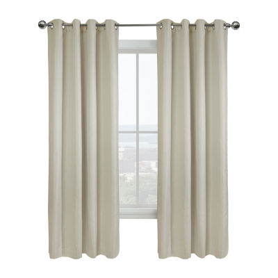 Vigo Grommet Top Energy Saving 100% Blackout Single Curtain Panels