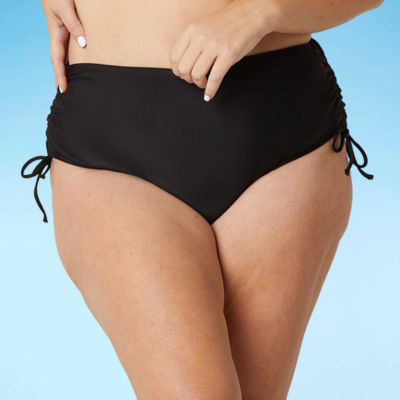 Sonnet Shores Womens Brief Bikini Swimsuit Bottom Plus