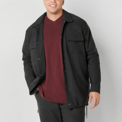 Stylus Mens Big and Tall Shirt Jacket