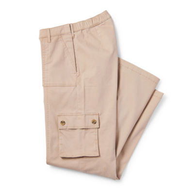 a.n.a Womens High Rise Wide Leg Seated Wear Cargo Pant