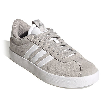 Adidas Vl Court 3.0 Womens Sneakers, 6 Medium, Gray