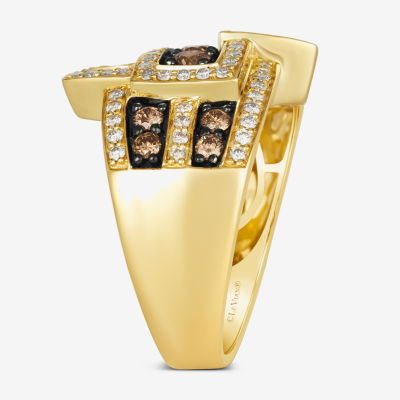 Le Vian® Ring featuring 1 1/ CT. Chocolate Diamonds® 1/ Nude Diamonds™ set 14K Honey Gold