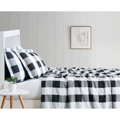 Truly Soft Buffalo Plaid Duvet Cover Set