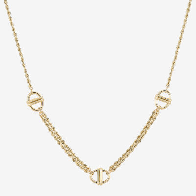 Womens 10K Gold Pendant Necklace