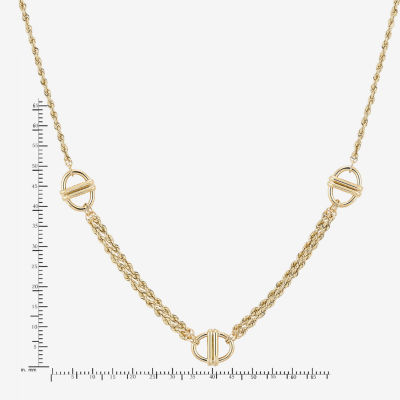 Womens 10K Gold Pendant Necklace