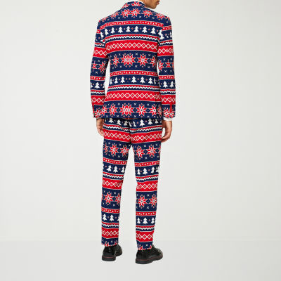 Opposuits Christmas Nordic Noel Mens 3-pc. Suit Set