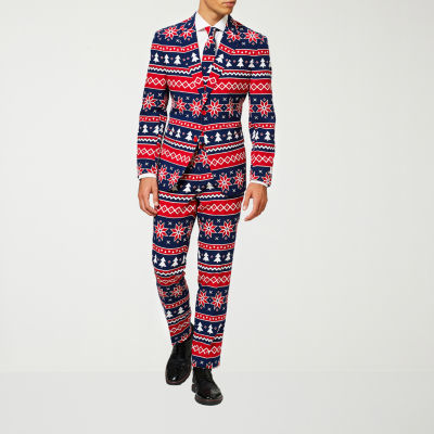 Opposuits Christmas Nordic Noel Mens 3-pc. Suit Set