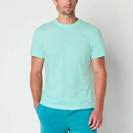 Xersion Xtreme Cotton Mens Crew Neck Short Sleeve T-Shirt, Xx-large, Green