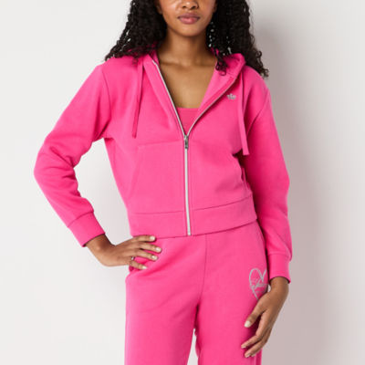 Juicy By Juicy Couture Juniors Womens Long Sleeve Zipper Hoodie