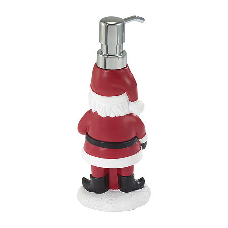 Avanti Ho Ho Ho Soap Dispenser, One Size, Red