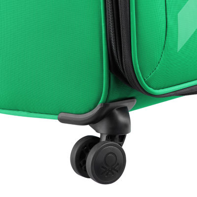 United Colors Of Benetton X Delsey Paris Color Block 27" Softside Luggage