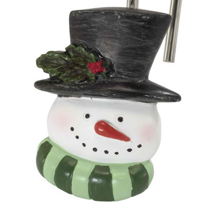 Avanti Winter Snowman Shower Curtain Hooks