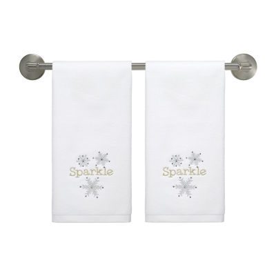 Avanti Snowflake 2-pc. Hand Towel