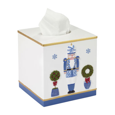 Avanti Nutcracker Trellis Tissue Box Cover