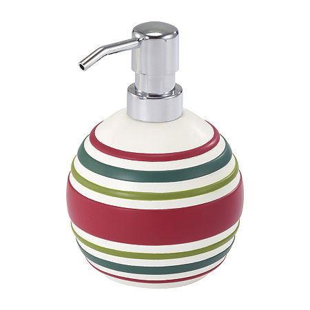 IZOD Ornament Soap Dispenser, One Size, Red