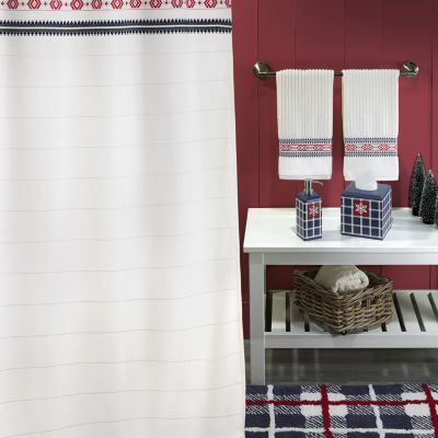 IZOD Aspen Shower Curtain