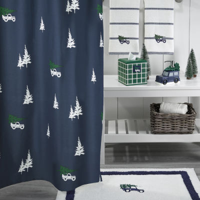 IZOD Pine Shower Curtain