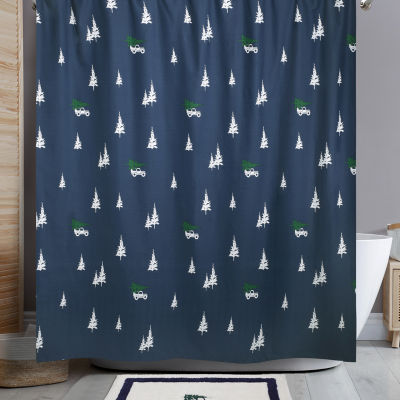 IZOD Pine Shower Curtain