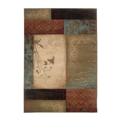 Covington Home Harlow Color Block Impressions Indoor Rectangular Area Rug