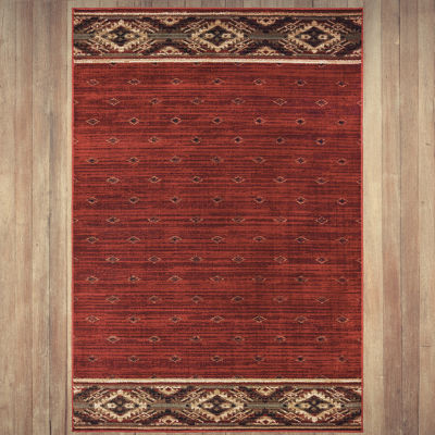 Covington Home Willow Southwestern Border Indoor Rectangular Area Rug