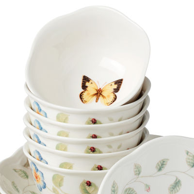 Lenox Butterfly Meadow 24-pc. Porcelain Bowl Set