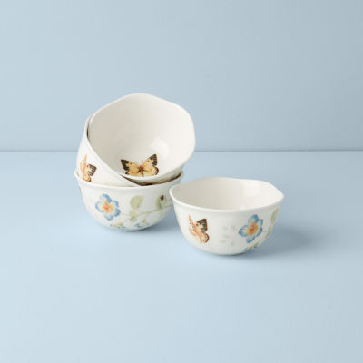 Lenox Butterfly Meadow 4-pc. Porcelain Ice Cream Bowl