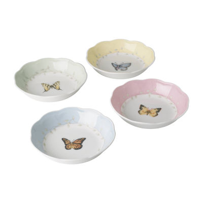 Lenox Butterfly Meadow Colors 4-pc. Porcelain Fruit Bowl