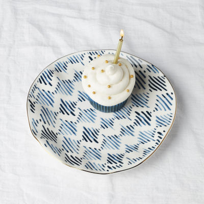 Lenox Blue Bay 4-pc. Porcelain Dessert Plate