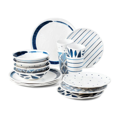 Lenox Blue Bay Melamine 16-pc. Melamine Dinnerware Set