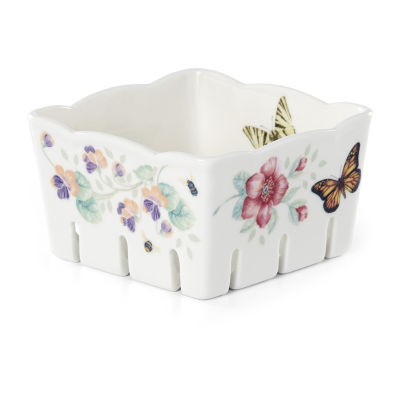 Lenox Butterfly Meadow Porcelain Fruit Bowl