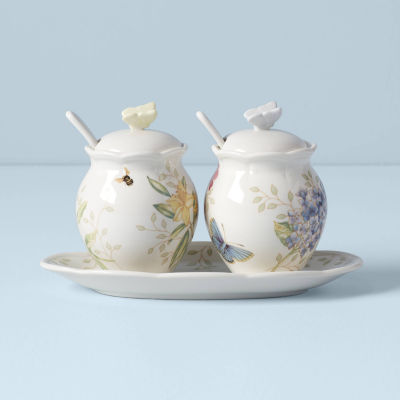 Lenox Butterfly Meadow 5-pc. Porcelain Condiment Jar