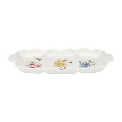 Lenox Butterfly Meadow Porcelain Serving Tray