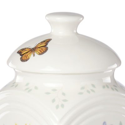 Lenox Butterfly Meadow Porcelain 3pc Canister Set