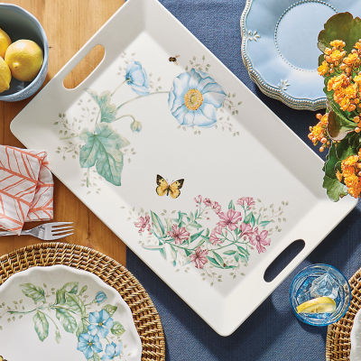 Lenox Butterfly Meadow Melamine Serving Tray