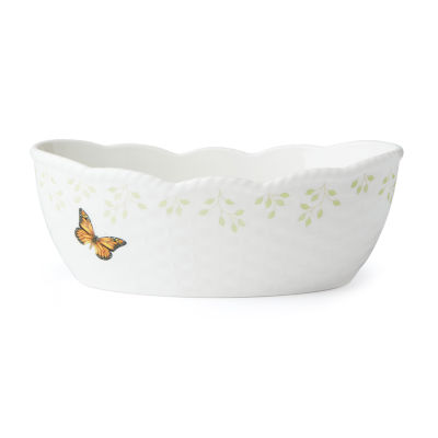 Lenox Butterfly Meadow Porcelain Bread Basket