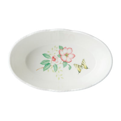 Lenox Butterfly Meadow Porcelain Bread Basket