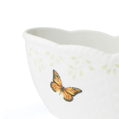 Lenox Butterfly Meadow Porcelain Bread Basket