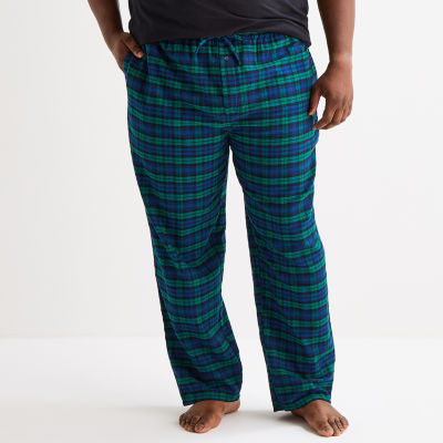 St. John's Bay Mens Flannel Big and Tall Pajama Pants