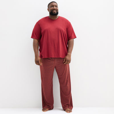 Stafford Super Soft Mens Big and Tall Pajama Pants