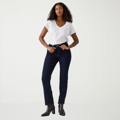 Levi's® Womens Mid Rise Classic Straight Jean JCPenney