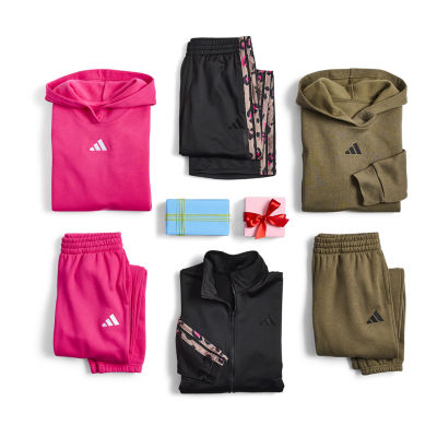 adidas Big Kid Boys 2-pc. Tricot Jacket & Pant Set