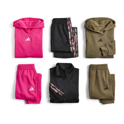 adidas Big Kid Boys 2-pc. Tricot Jacket & Pant Set