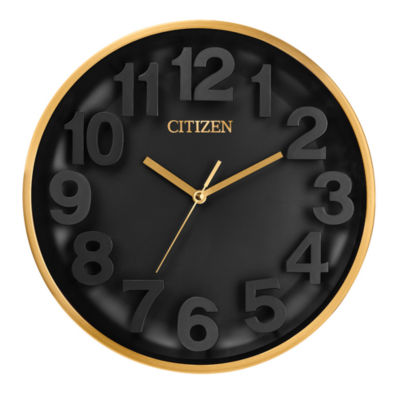 Citizen Black Wall Clock Cc2025 JCPenney