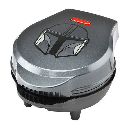 Star Wars Mandalorian 4In Mini Waffle Maker, One Size, Gray