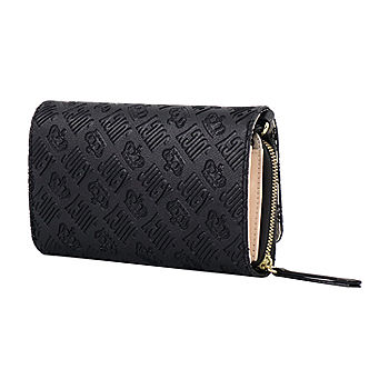 Juicy by Juicy Couture Wordy Wos Wallet | Black | One Size | Wallets + Small Accessories Wallets