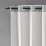 Sunsmart Arlie 100"W X 84"L Energy Saving Blackout Grommet Top Patio Door Curtain