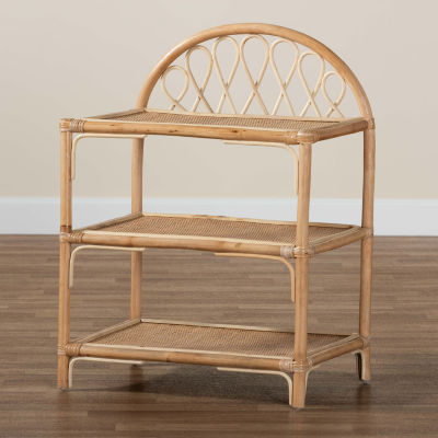 Redell 3-Shelf Bookshelf