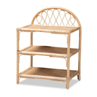 Redell 3-Shelf Bookshelf