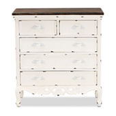 Stylecraft shabby chic 15 drawer antique white apothecary cabinet new arrivals