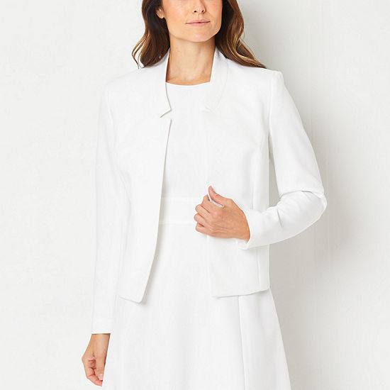 Black Label by Evan-Picone Suit Jacket, Color: Natural White - JCPenney